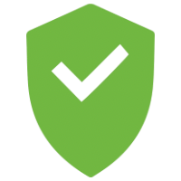 Green shied, fully licensed icon